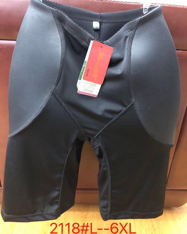 Padded shaping shorts, style 2118# (L–6XL)